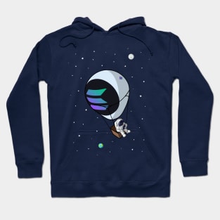 Solana. To the Moon. T-shirt Hoodie